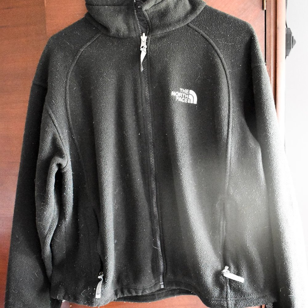 Solid Black The North Face Jacket - image 1
